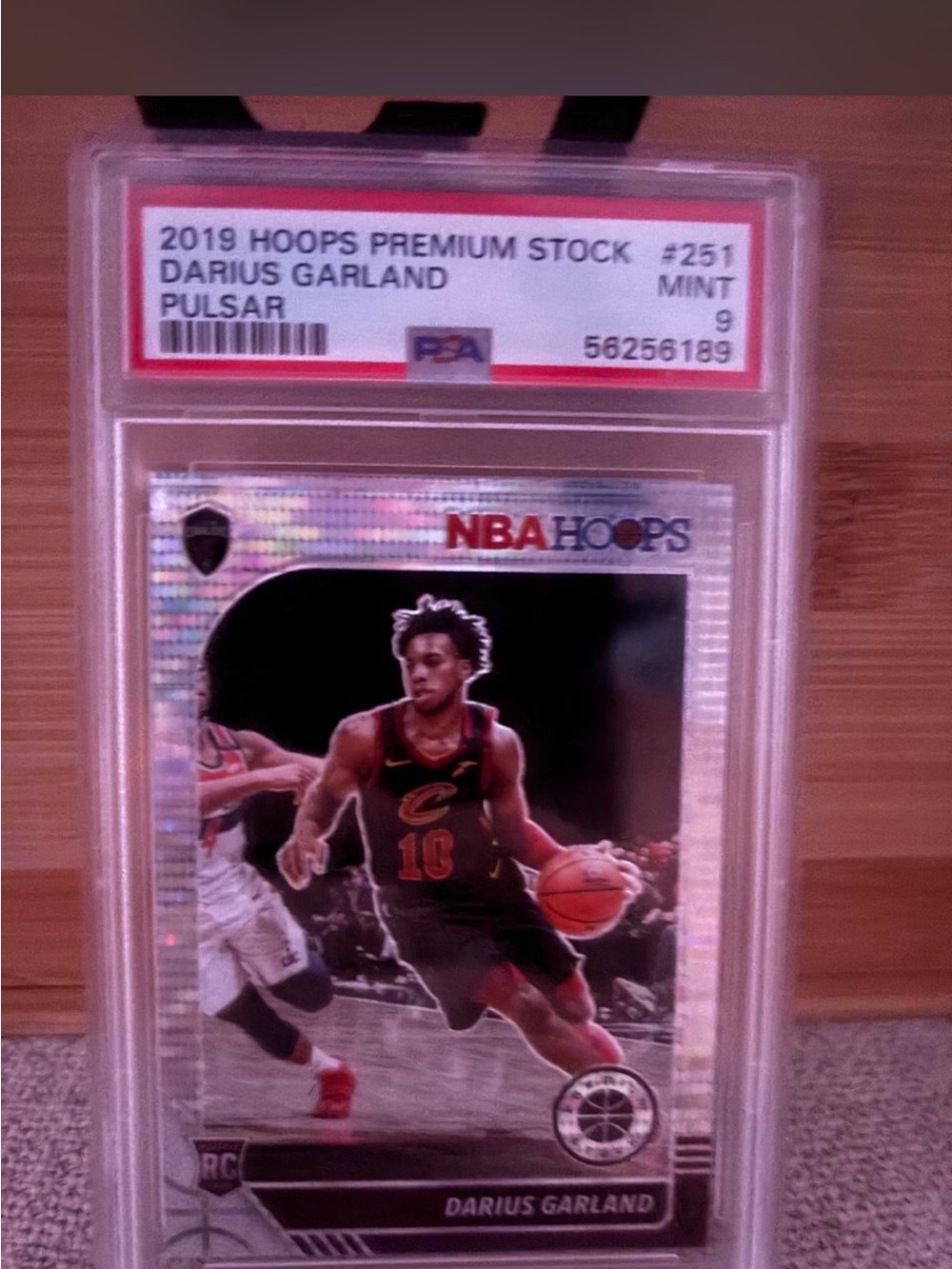 Panini Cavaliers Darius Garland Card - Purple/White